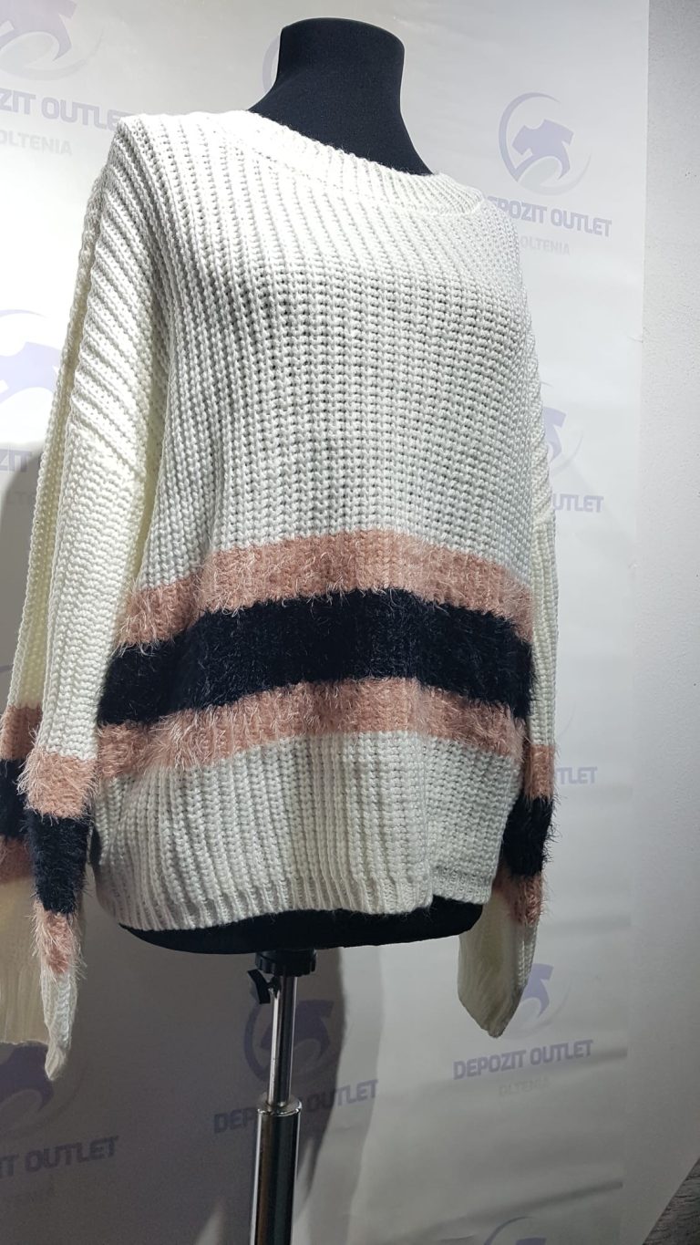 PULOVER ONLY BLOCK KNIT