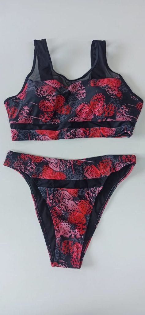 COSTUM BAIE SHEIN RED BUTTERFLY